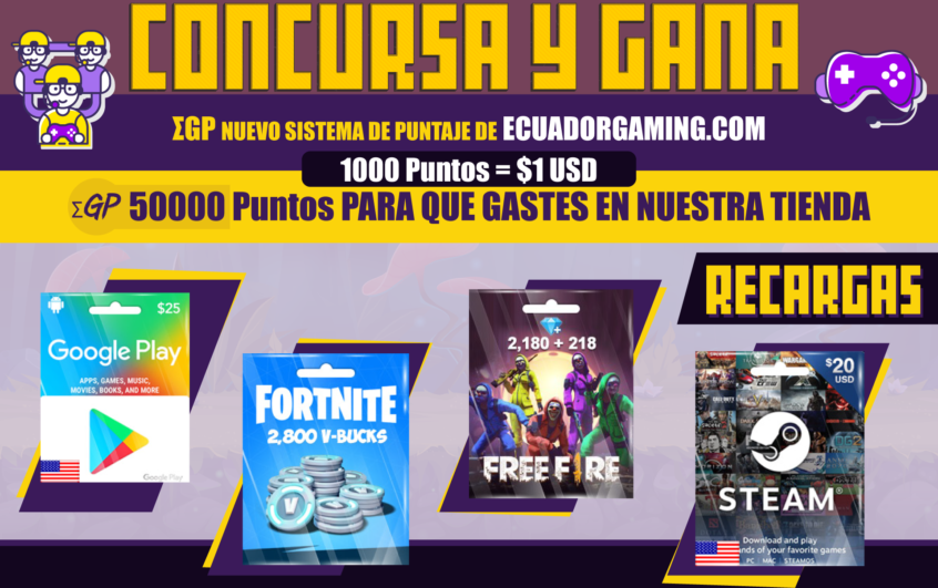 Concurso Ecuador Gaming 50kpuntos 01